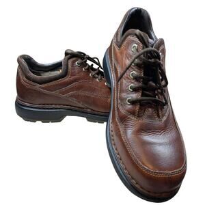 Timberland Smart Comfort Casual Oxfords Shoes 86503 Mens Size 11 Brown Leather